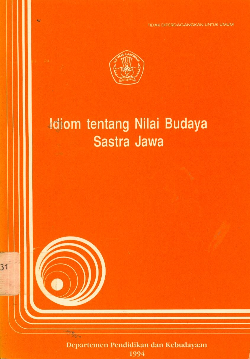 Idiom tentang Nilai Budaya Sastra Jawa